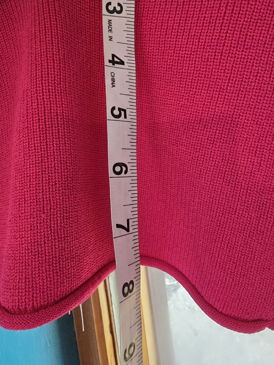 Zara Women's Hot Pink Crop Knit Sweater - Picture 5 of 5